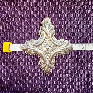 Reed and Barton Sterling Christmas Cross 1990 edition